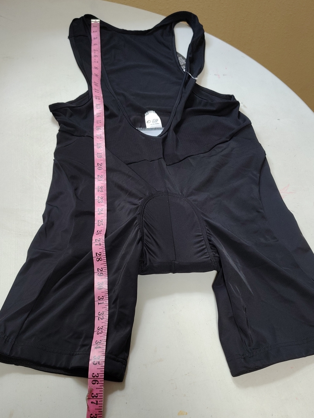 Fat Lad At The Back Essential Padded Bib Cycling Shorts Size 7 Cyclist Black - Picture 13 of 16